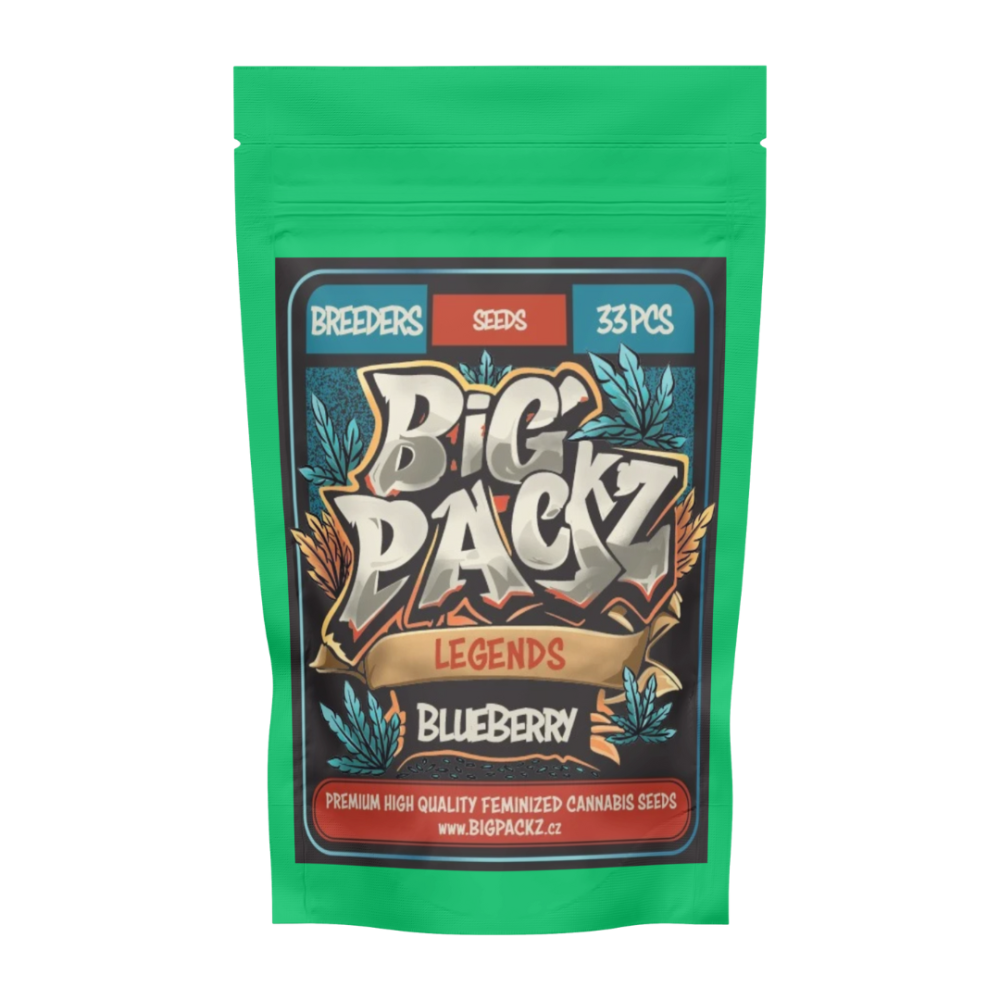 Big Packz Legends Blueberry feminizovaná semena, 33 ks