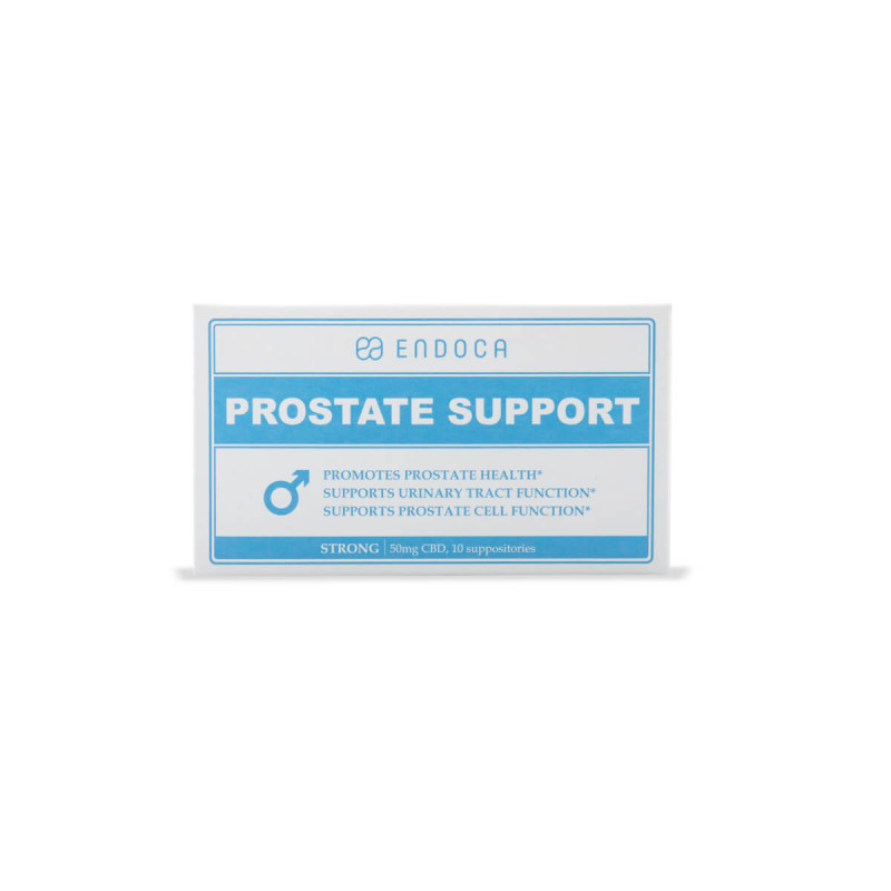 Endoca CBD czopki wspomagające prostatę 500 mg, 10 czopków