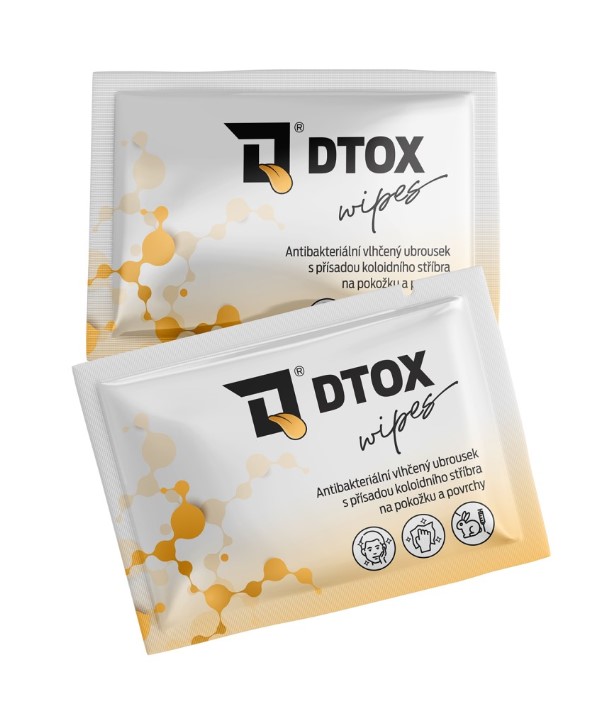 DTOX wipes, 1 ks