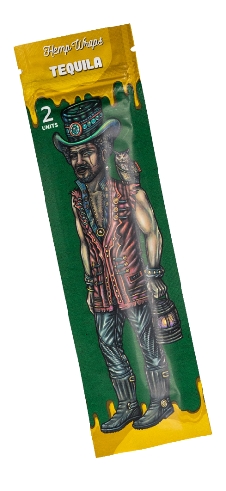 Levně Lion Rolling Circus Hemp Wrap – tequila, 2ks | box 25ks