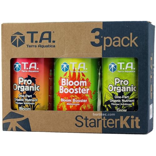 Levně T.A. Starter Kit Pro Organic + Bloom Booster 3pack