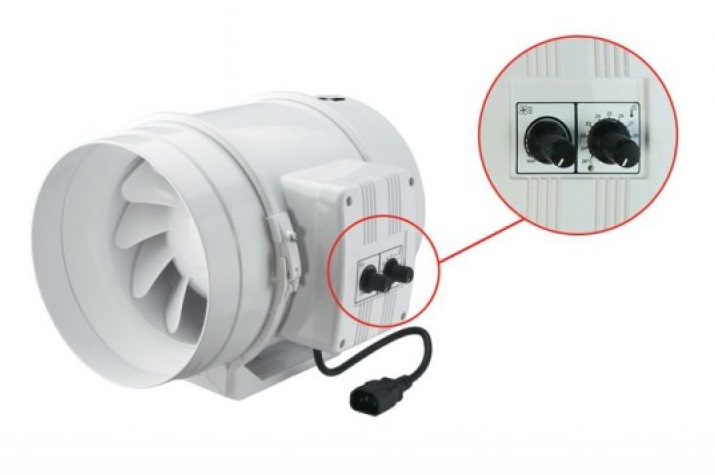 Levně Ventilátor s termostatem Vents/Dalap 315 U-T, 1760/2350m3/h
